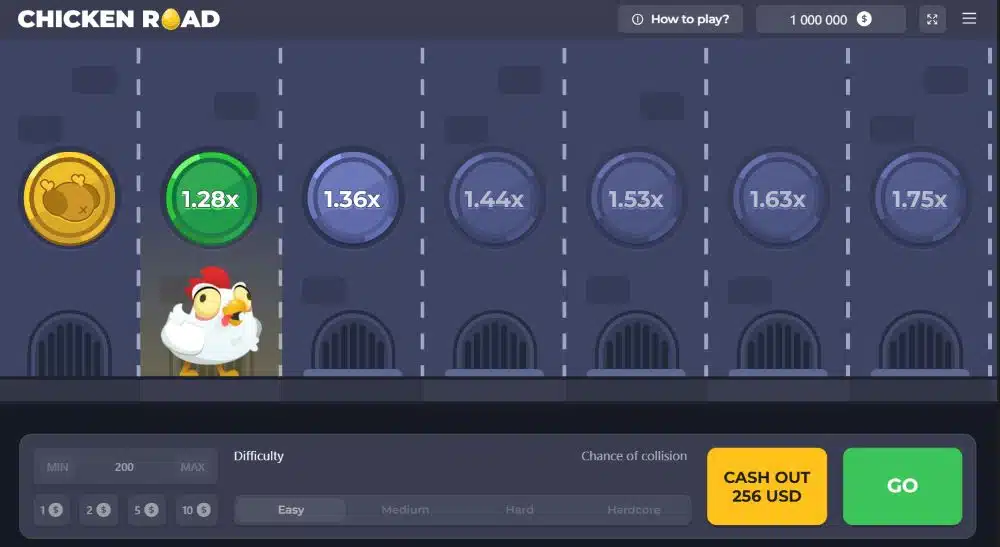 Wie man Chicken Cross spielt Wie man Chicken Cross spielt